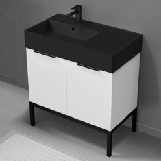 Modern Bathroom Vanity, 32 inch, Free Standing